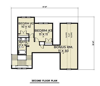 House Plan House Plan #28407 Drawing 2