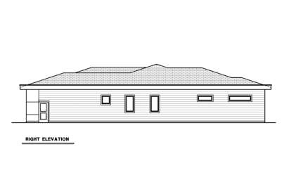 Contemporary House Plan #2464-00070 Elevation Photo