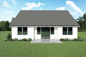 Modern Farmhouse House Plan #2464-00072 Elevation Photo