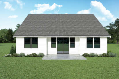 Modern Farmhouse House Plan #2464-00072 Elevation Photo