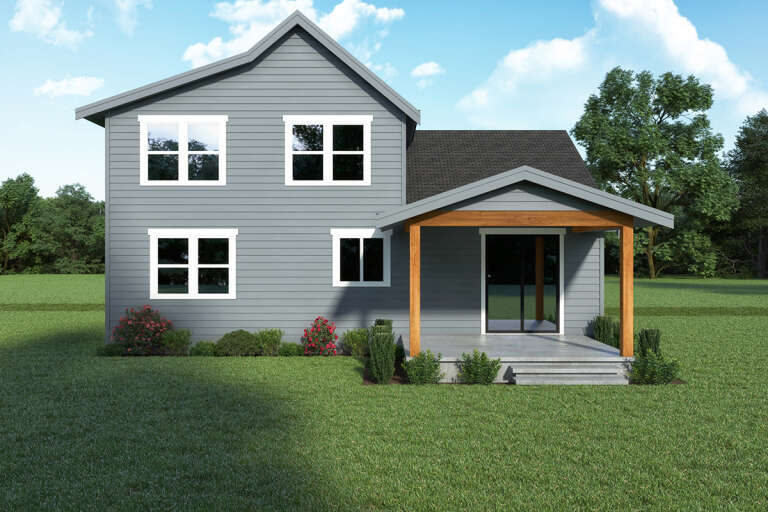 Country House Plan #2464-00074 Elevation Photo