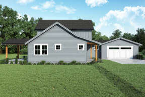 Country House Plan #2464-00074 Elevation Photo
