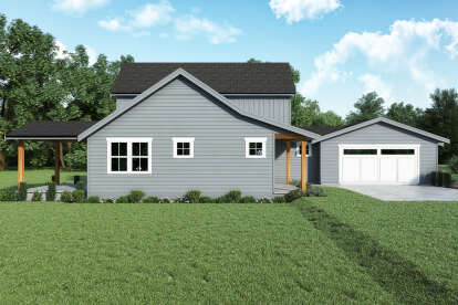 Country House Plan #2464-00074 Elevation Photo