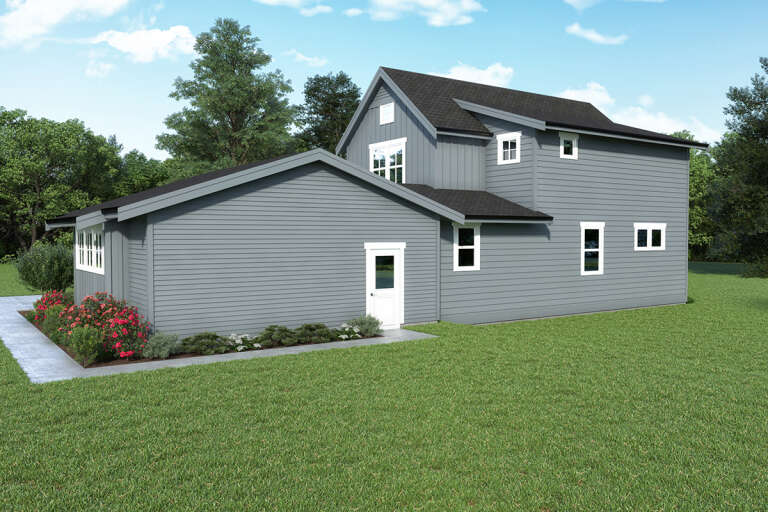 Country House Plan #2464-00074 Elevation Photo