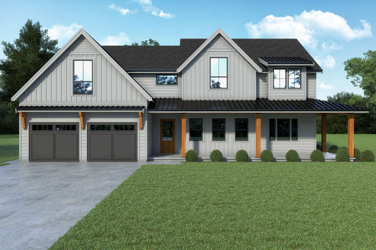 House Plan House Plan #28416 Front Elevation 