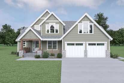 House Plan House Plan #28419 Front Elevation 