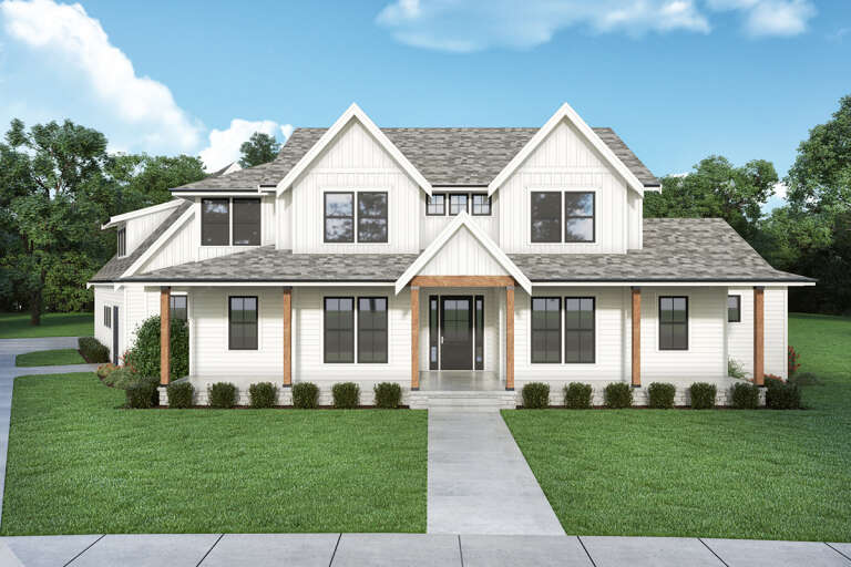 House Plan House Plan #28422 Front Elevation 
