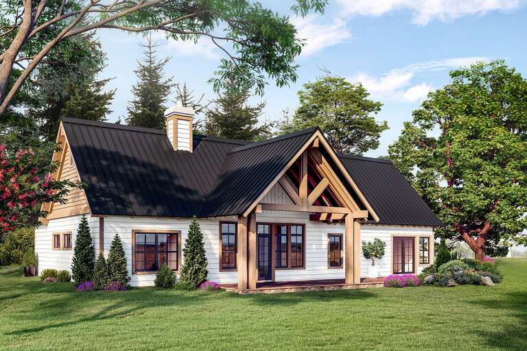 Craftsman House Plan #1907-00060 Elevation Photo