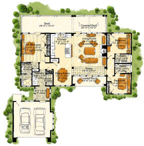 Main Floor  for House Plan #1907-00060