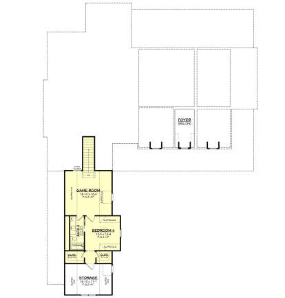 Second Floor for House Plan #041-00321