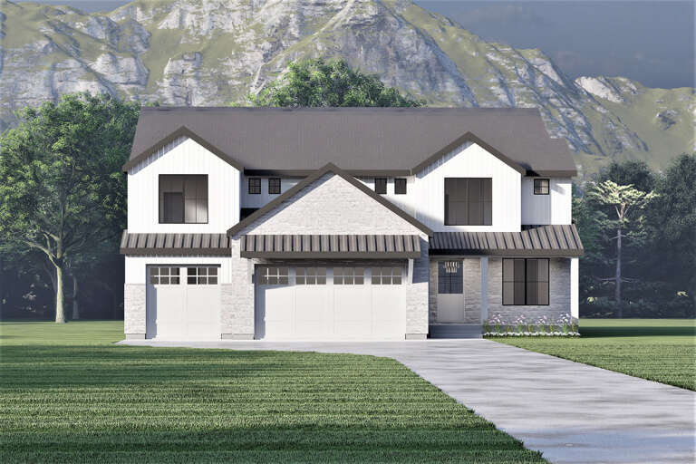 House Plan House Plan #28425 Front Elevation 
