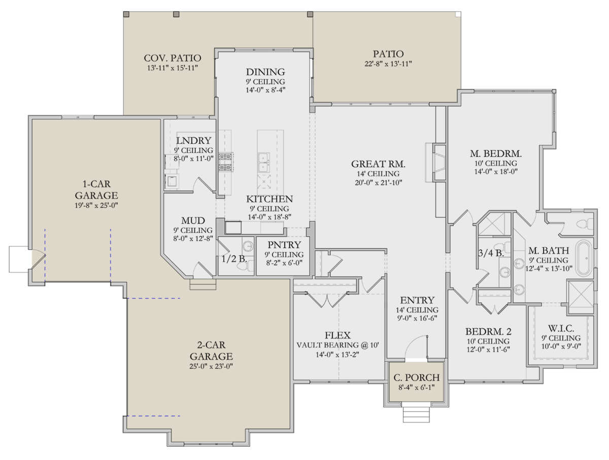 Main Floor  for House Plan #6422-00047