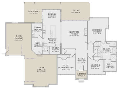 House Plan House Plan #28426 Drawing 1