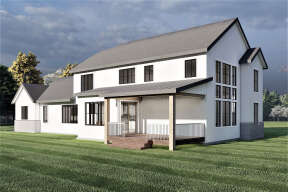 Modern Farmhouse House Plan #6422-00048 Elevation Photo