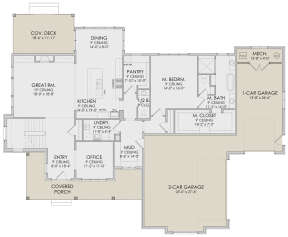 Main Floor  for House Plan #6422-00048