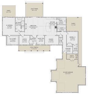 Main Floor  for House Plan #6422-00049