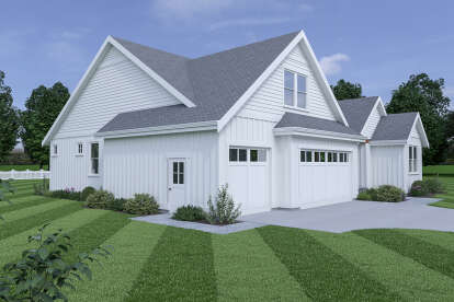 Modern Farmhouse House Plan #2464-00079 Elevation Photo