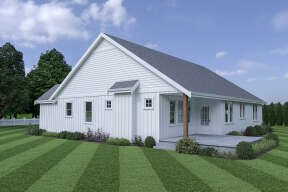 Modern Farmhouse House Plan #2464-00079 Elevation Photo