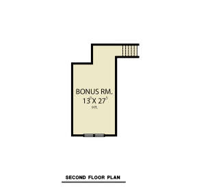 Bonus Room for House Plan #2464-00079