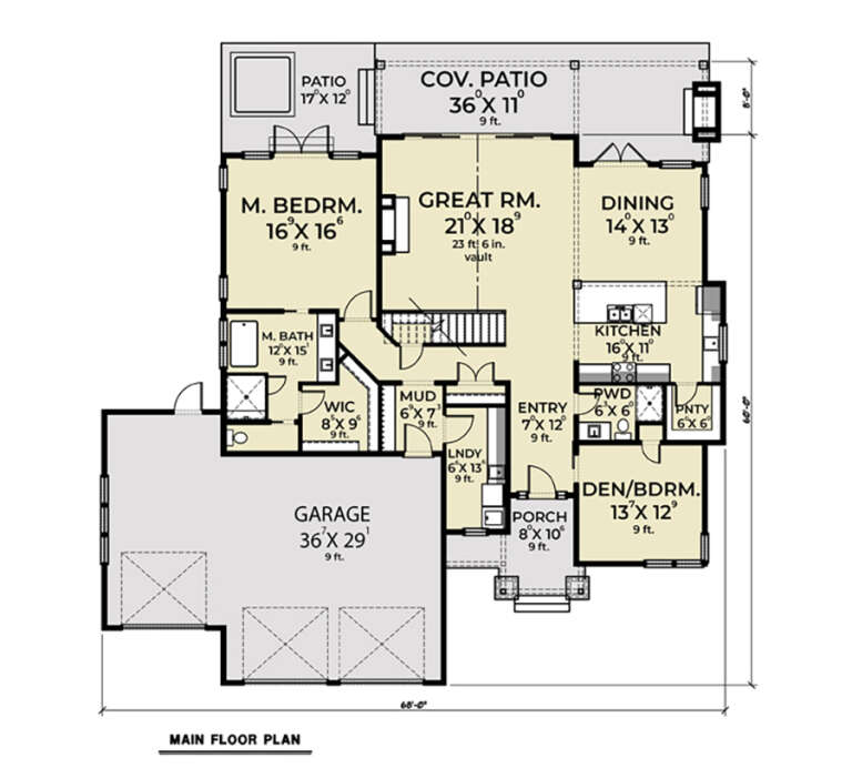House Plan House Plan #28432 Drawing 1