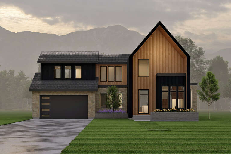 House Plan House Plan #28433 Front Elevation 