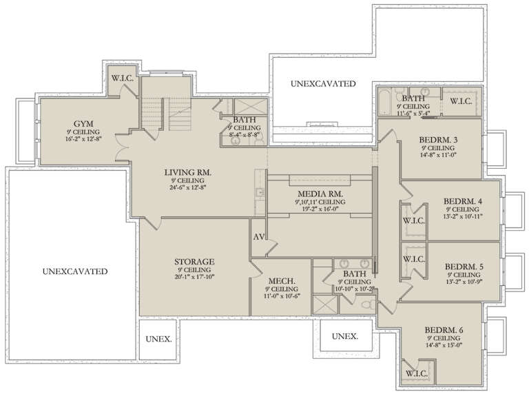 House Plan House Plan #28434 Drawing 4