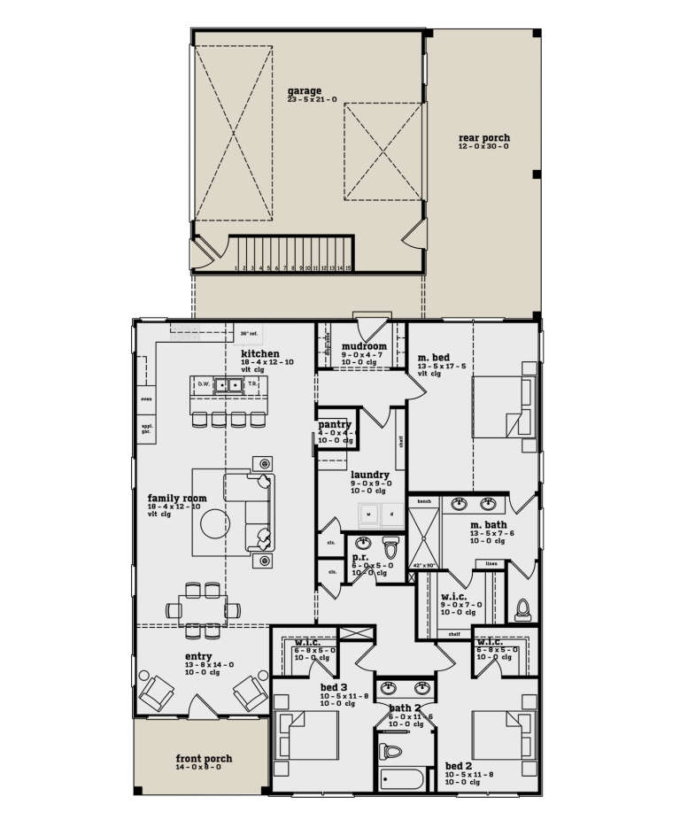 House Plan House Plan #28435 Drawing 1