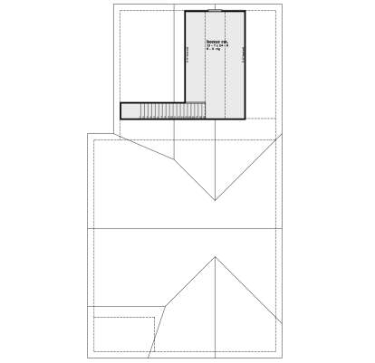 Bonus Room for House Plan #7174-00007