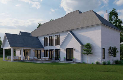 European House Plan #8318-00320 Elevation Photo