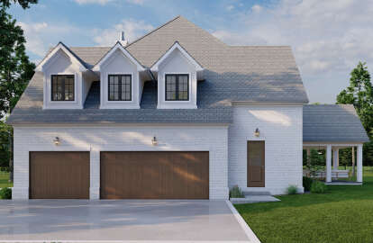 European House Plan #8318-00320 Elevation Photo
