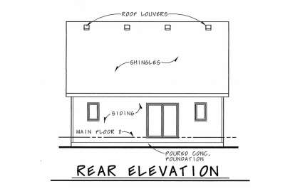 Traditional House Plan #402-01773 Elevation Photo