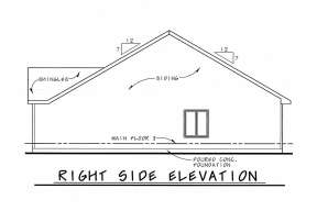 Traditional House Plan #402-01773 Elevation Photo