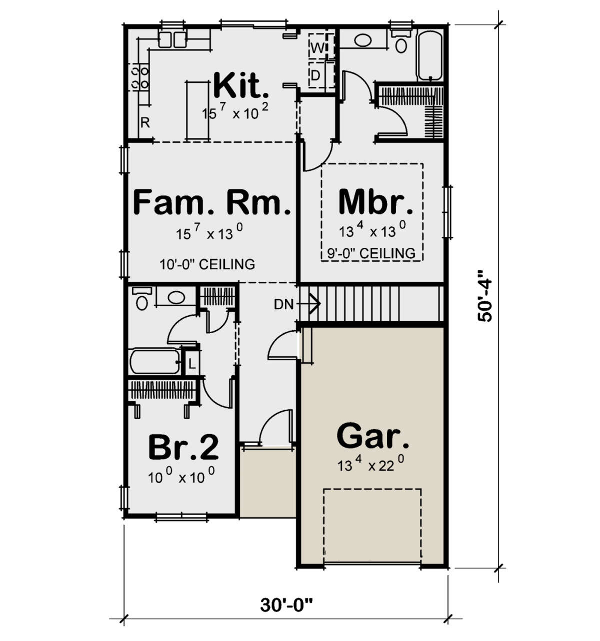 Main Floor  for House Plan #402-01773
