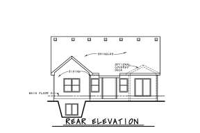Craftsman House Plan #402-01775 Elevation Photo