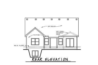 Craftsman House Plan #402-01775 Elevation Photo