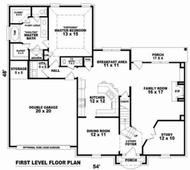 House Plan House Plan #2844 Drawing 1