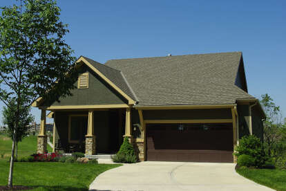 House Plan House Plan #28440 Angled Front Elevation