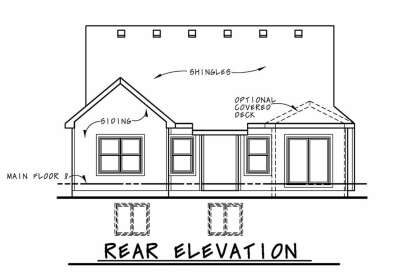 Craftsman House Plan #402-01776 Elevation Photo