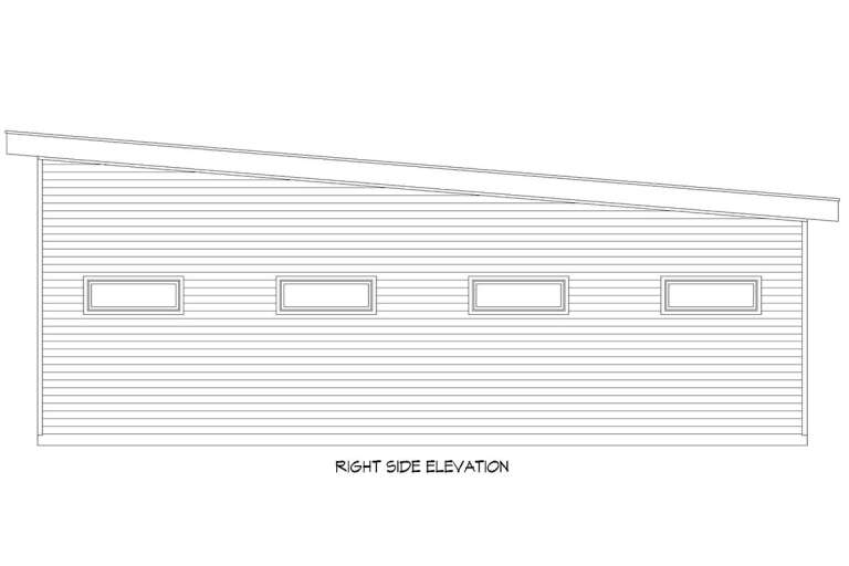 Modern House Plan #940-00706 Elevation Photo