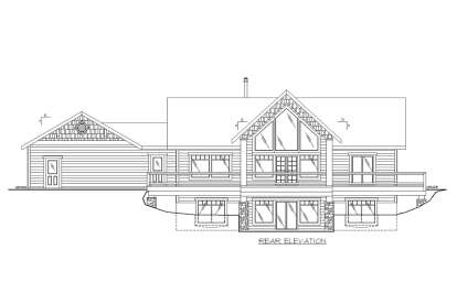 Craftsman House Plan #039-00707 Elevation Photo