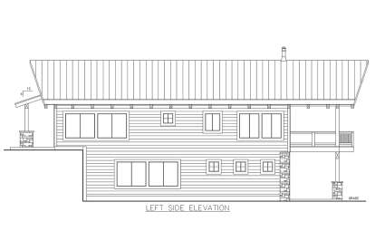 Country House Plan #039-00708 Elevation Photo