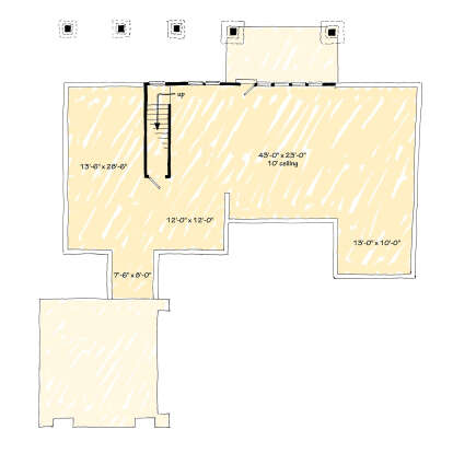 Basement for House Plan #1907-00061