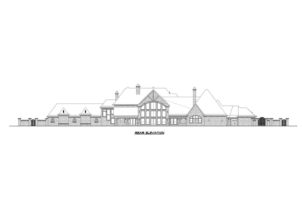 Country Plan: 2,396 Square Feet, 3 Bedrooms, 2 Bathrooms