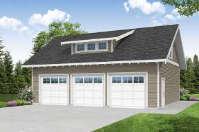 Traditional House Plan #035-01042 Elevation Photo