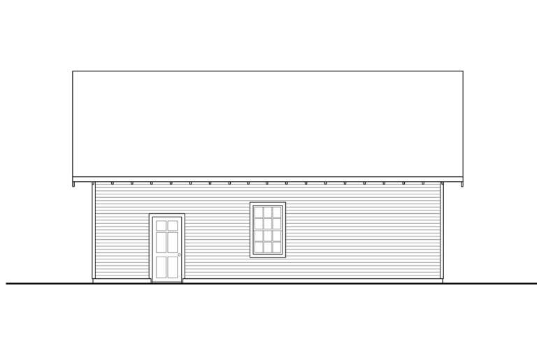 Traditional House Plan #035-01042 Elevation Photo
