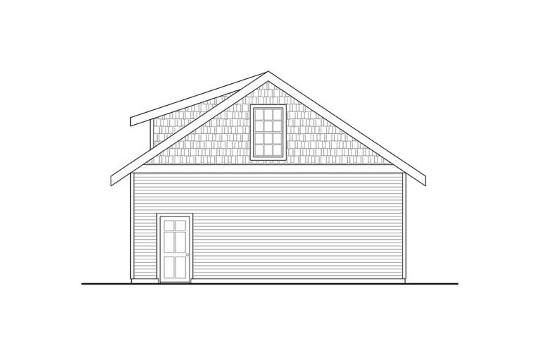Traditional House Plan #035-01042 Elevation Photo