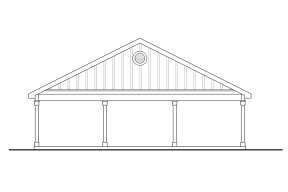 Traditional House Plan #035-01043 Elevation Photo
