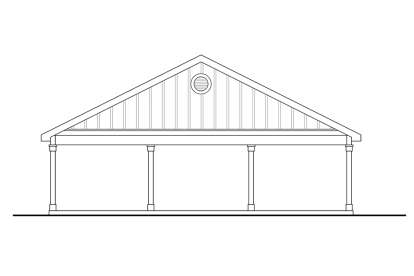 Traditional House Plan #035-01043 Elevation Photo