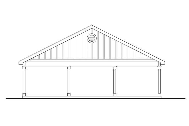 Traditional House Plan #035-01043 Elevation Photo