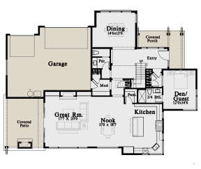 Main Floor  for House Plan #4771-00017